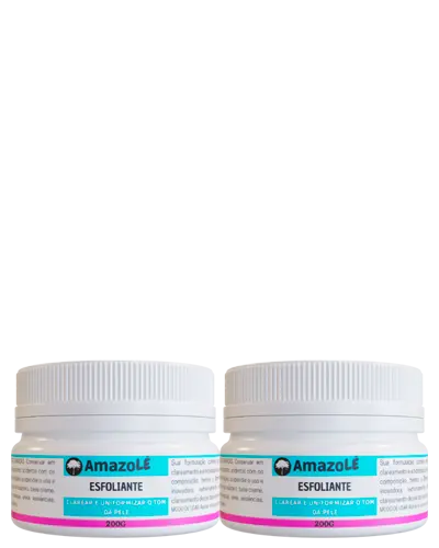 Amazolé Creme Clareador 2 Potes