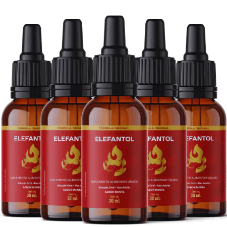 5 frascos de Elefantol