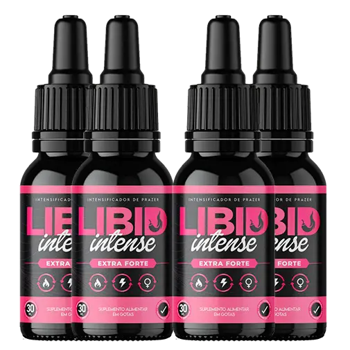 Oferta de 4 frascos de Libid Intense - Mais Vendido