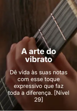 Aula sobre a Arte do Vibrato