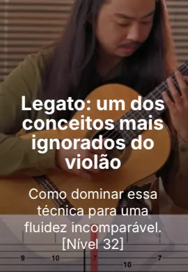 Aula sobre a técnica de Legato