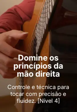 Aula sobre a Mão Direita no Violão