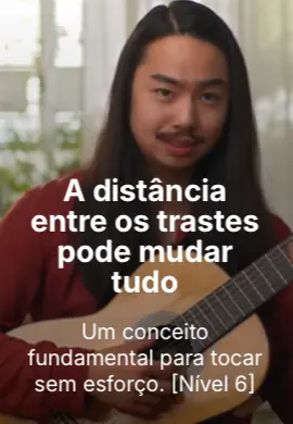 Aula sobre a Distância entre os Trastes