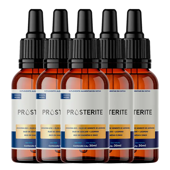 5 Frascos de Prosterite Gotas