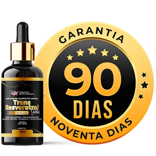 Garantia de 90 dias no uso de resveratrol